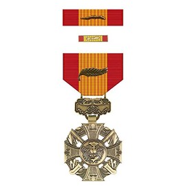 Vietnam Gallantry Cross with Palm Box Set in Presentation Case with Lapel Pin (As Issued by US Military)-Veteran Owned Business