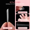 Annhua Nail Tips, Square, Long, Set of 500, Perfect for