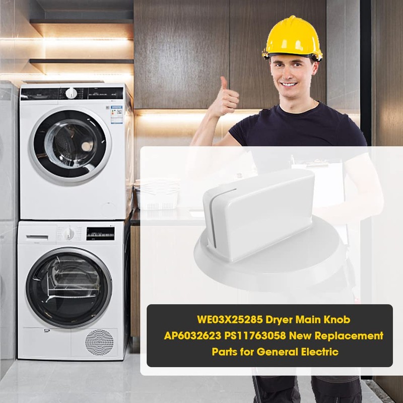 WE03X25285 Dryer Timer Control Knob, Fits for GE、Hotpoint Dryer
