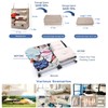 Portable Hanging Travel Shelves, Suitcase Organizer, Packing Cubes for Travel,