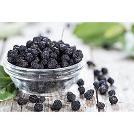 Dried Organic Aronia Berries - Northwest Wild Foods - Healthy Antioxidants Fruit - for Granola, Morning Snack, Baking, Trail Mix (1 Pound)