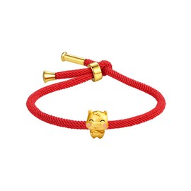 MONIYA Adjustable Red String Bracelet Chinese Zodiac Animal Sign 2023 New Year Lucky Rabbit Bracelet for Women (Horse Bracelet)