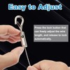 PATIKIL 6 Pcs Adjustable Picture Hanging Wire Kit, 2m/6.6ft Fit