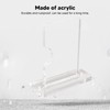 Acrylic Fishing Pole Wall Mount Bracket Stable Support Adjustable Acrylic