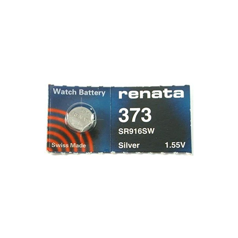 Renata 373 Button Cell Watch Battery