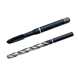 Völkel, 36290, WHITE RING TwinBox Machine Tap + Twist Drill, DIN 371, HSS-E, M 3 x 0.5