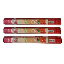 HEM(Hem): Incense Stick, Incense, Hexagonal Incense, Set of 3 (Tangerine (Orange))