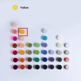 MOZEAL 3" x 6" Hand-Poured Unscented Candle,Dripless Pillar Candle Set of 3,Long Lasting Burning,Approx 120 Hours Burn Time,Rustic Country Style,for Wedding,Dinner,Christmas and Home Decor,Yellow