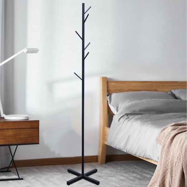 Unbranded 7 Hooks Coat Rack Hat Stand Tree Clothes Hanger