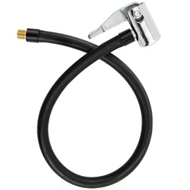 sciuU 40cm / 15.7 inches Extension Tube Hose for Portable Air Compressors, Bike Car Motorcycle Bicycle Tyre Air Pump Inflator Replacement Hose, with Locking Adapter Valve Schrader American valve