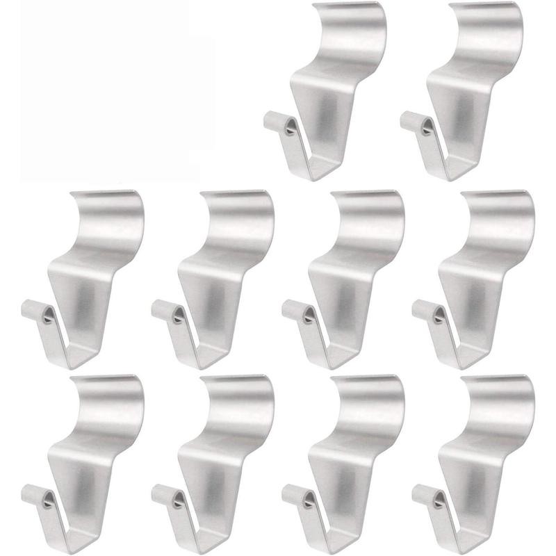 Vinyl Siding Hooks (10 Pack), Heavy Duty Stainless Steel Low