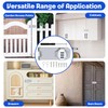 10cm Cabinet Password Hasp Locks, Security Combination Latch Lock, 3