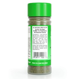 Bensons - 2 oz Bottle Masterpiece Mediterranean-Style Seasoning - Salt-Free, Sugar-Free, Gluten-Free, No MSG, No Preservatives, No Potassium Chloride - 17 Herbs, Spices and Vegetables Seasoning Blend