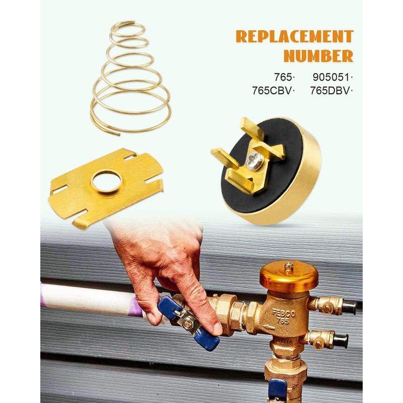 765 Check Valve Kit 905-051 Fit for Febco 1/2" &