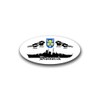 Sticker Bismarck Battleship Marine Hamburg Artillery 15 x 7 cm