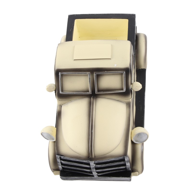 Solar Flower Pot Retro Pickup Truck Planter with Fairy Light