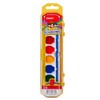 Cra-Z-art Washable Watercolors with Brush, 8 Colors, 1 Tray (10651)