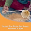 Aromatherapy Home Made Organic Rose Tibetan Rope Incense Handmade in