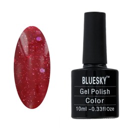 Bluesky Stalker BLZ Glitter Nail Gel 10 ml, Teal Blue Green