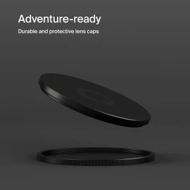 Urth 55mm Metal Lens Filter Caps — Durable Protective Cover for Camera Lens Filters with Precision Fit