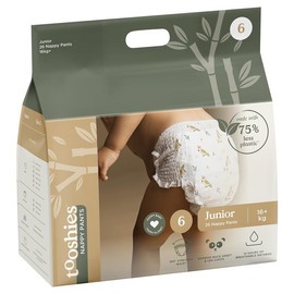 Tooshies Eco Nappy Pants Size 6 Junior 16kg+ 26 Pack