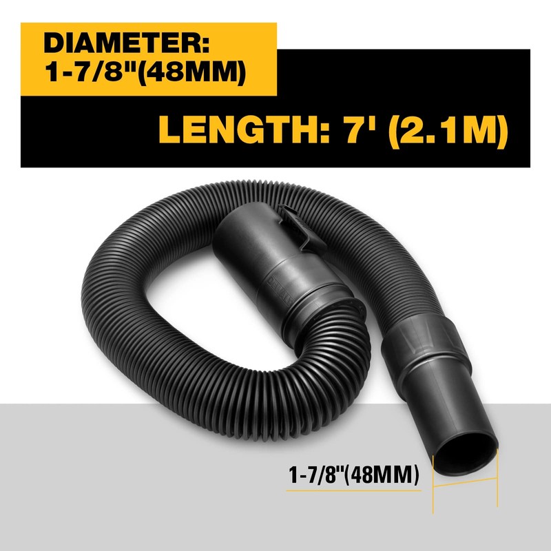 DEWALT DXVA19-2600 Vacuum Extended Super Flex Hose Fits for 1-7/8"