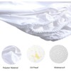 Yunzhou Massage Table Sheets, Massage Bed Cover with Face Hole,