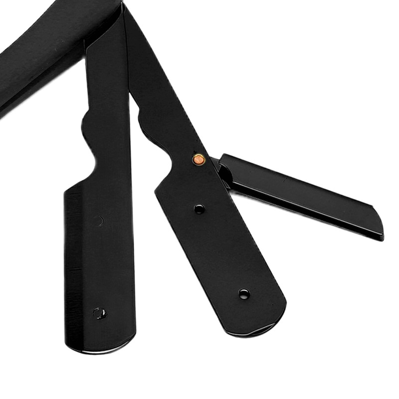 Professional Straight Edge Barber Razor Without Blade Lightweight Salon Quality