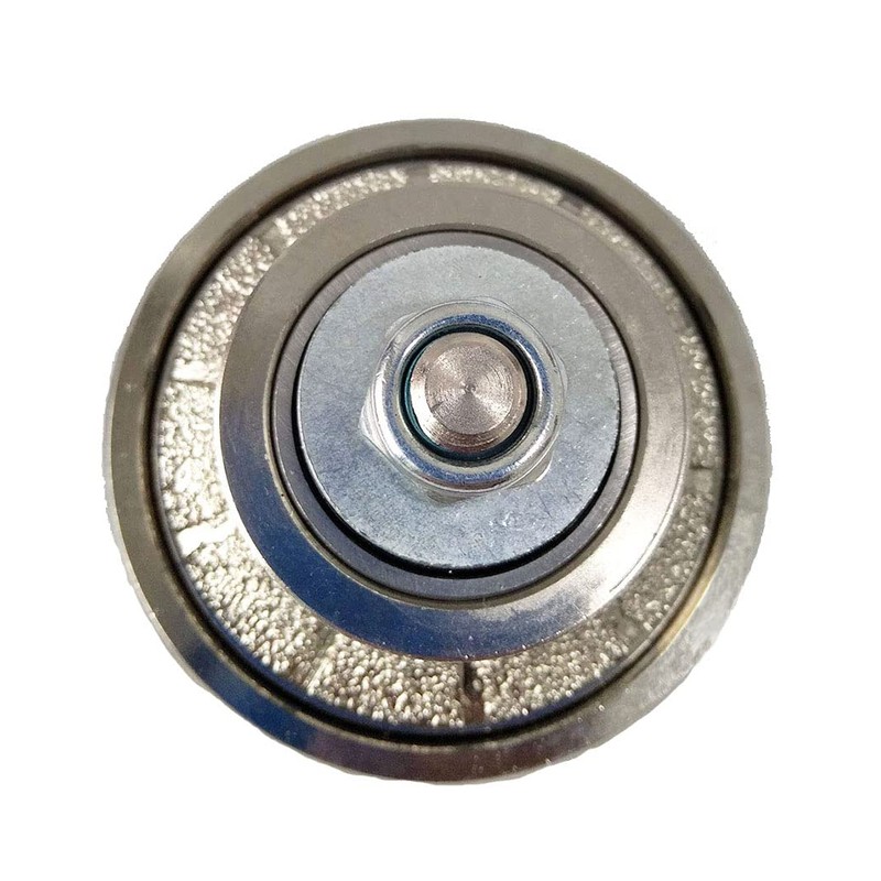 3/8 Inch B10 Edges Demi Half Bullnose Vacuum Brazed Diamond