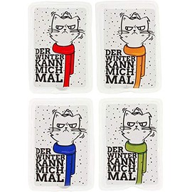 Hand Warmer Pocket Warmer Sets Finger Warmer Against Cold Hands in Winter (Set of 4 Winter Can Mich Male)