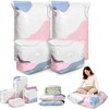 No Pump Vacuum Storage Bags, 3D Vacuum Storage Bags without