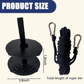 Floating Mat Tether Kit,Floating Mat Grommet Kits,Floating Mats Accessories Prevent Drifting Away, for All Foam Water Pads