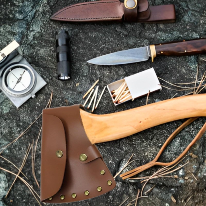 Vastsea Sleeve Hatchet Head Sheath, Sleeve Hatchet Protection Tools, Fire