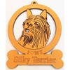 Silky Terrier Wood Ornament