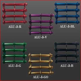 Knicks ALU-3-GO Aluminum Hardware Set (3 Connections) Gold