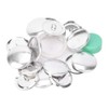 Watris Veiyi Cover Button Kit, Fabric Covered Button Kit, Flat