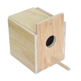 YML Assembled Wooden Nest Box for Outside Mount, Small