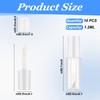 JJUNW 10pcs Empty Lip Gloss Tubes, 1.2ml Mini Refillable Cosmetic