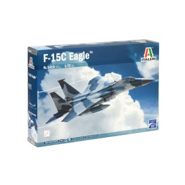 ITALERI 1415S - 1:72 F-15C Eagle , Modellbau, Bausatz, Standmodellbau, Basteln, Hobby, Kleben, Plastikbausatz, detailgetreu, Unlackiert