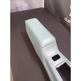 NLL 1971-81 CAMARO CONSOLE LID BLUE, REAL LEATHER CUSTOM MADE