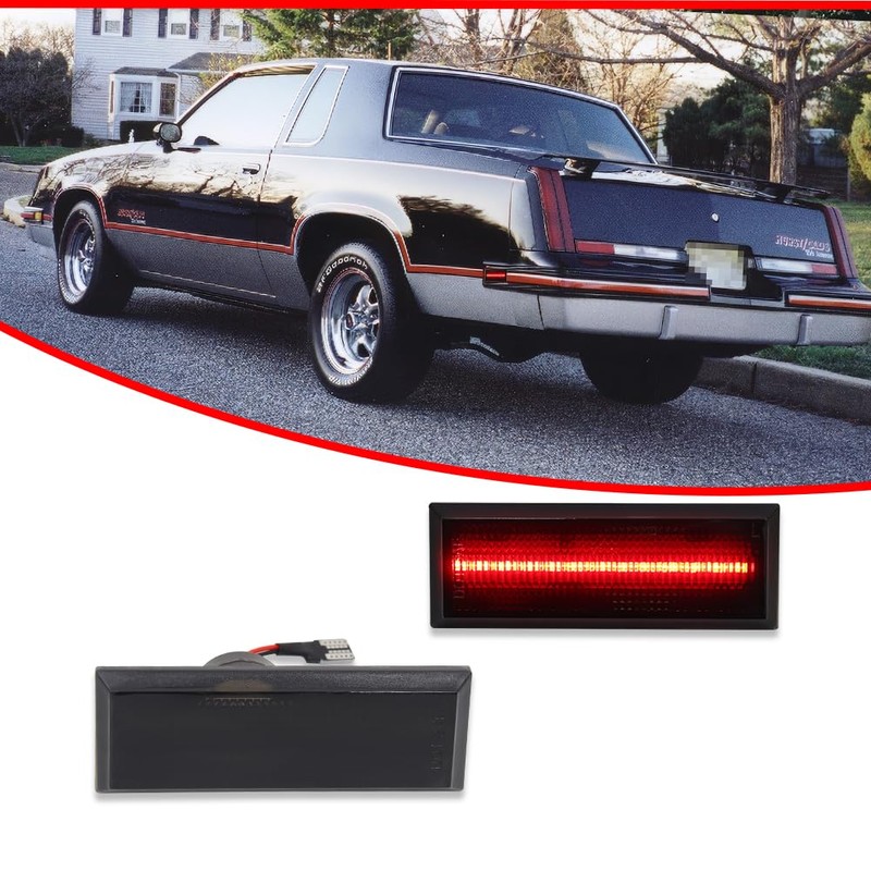 GTINTHEBOX for 1981-1988 Oldsmobile Cutlass 442 Front Amber & Rear