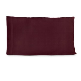Cosy House Collection Premium Bamboo Pillowcases - Standard, Burgundy Pillow Case Set of 2 - Ultra Soft & Cool Hypoallergenic Blend from Natural Bamboo Fiber