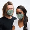 Weddingstar 3-Ply Adult Winter Washable Cloth Face Mask Reusable and