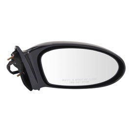 Passenger Side Mirror Assembly Electric Adjustment Non-Heated No Memory Black Compatible with 2004 Oldsmobile Alero 2002-2005 Pontiac Grand Am GM1321257 GM1321338