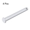 sourcing map Clevis Fork Bolts Single Hole Flat Head Galvanised
