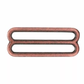 Stecksstore Strap Slide Metal Adjuster 1.75 Inch Antique Copper Plate 20134-10