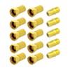 Elektronik-Technik F-Connector 6.5-7 mm + F-Double Socket Gold-Plated Coupling Satellite