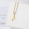 XSMZB Lightning Bolt Cremation Jewelry Ashes Holder for Human Pet
