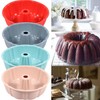 Lecute Moldes para Hornear Flor Rosca Acero Inoxidable Antiadherente Para