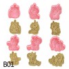 KH Cortadores Galletas Surtido Impresión 3d Unicornio 6figuras